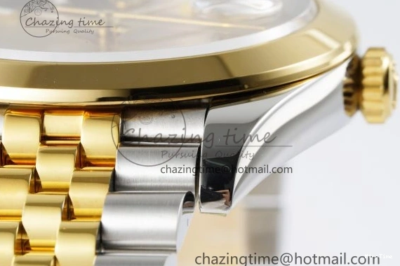 MiroTime 0124 Breathable DateJust 41 SS YG Polished Bezel KING 1:1 Best Edition 904L Steel YG Dial on Jubilee Bracelet VR 2221